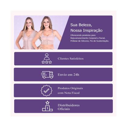 Imagem de Fita Cicatrizante Adesiva Gel Pós Cirúrgica 65x3cm Lavável