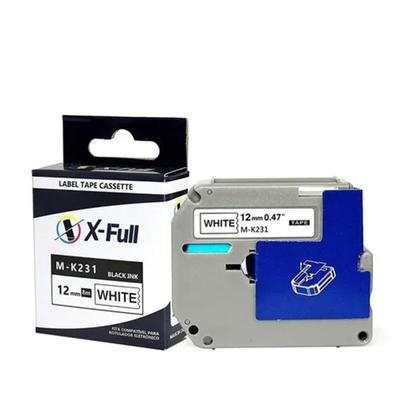 Imagem de Fita Compatível Brother M231 Mk231 12mm Pt 80 70 com 8 Metro