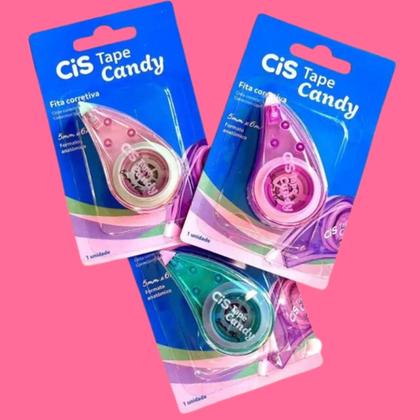 Imagem de Fita Corretiva Cis Tape Candy Formato Anatomico 5mm X 6m