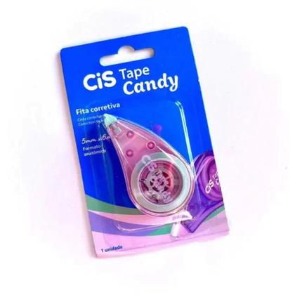 Imagem de Fita Corretiva Escolar Tom Pastel Correction Tape Candy Cis