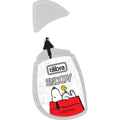 Imagem de Fita Corretiva Snoopy Cachorrinho Fofo 5m x 5mm Blister Com 1 Unidade - Tilibra