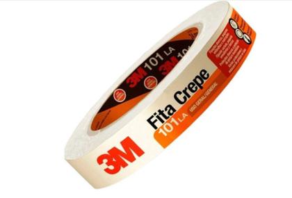 Imagem de FITA CREPE 18MM X 50MT 3M - 10 unidades