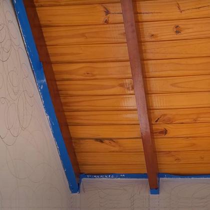 Imagem de Fita Crepe Azul Mascaramento Pintura 48mm x 50m Tigre