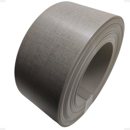 Imagem de Fita de Borda Para Formica Cinza Lino Florence FB20 64mm X 5m Moveis Revestimento Resistente