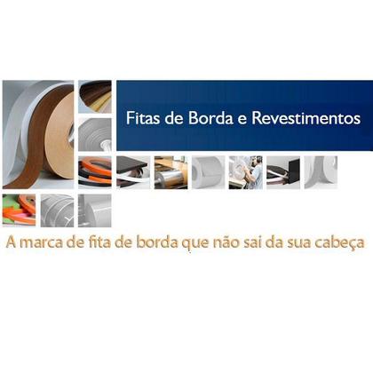 Imagem de Fita de Borda PVC Branco TX 19MM X 50M P/ Móveis MDF