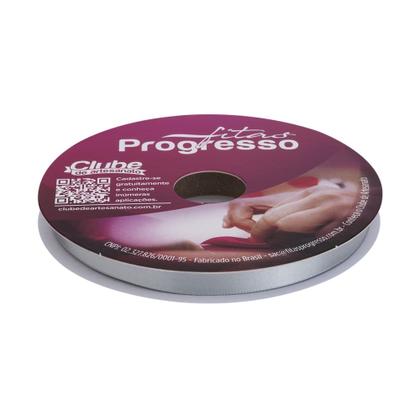 Imagem de Fita de Cetim Progresso 10mm 50 Mts Branco 201