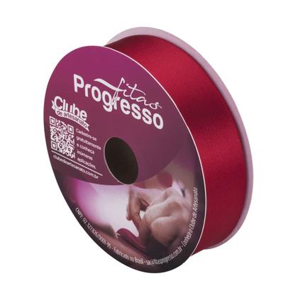 Imagem de Fita de Cetim Progresso 30mm 50 Mts Vermelho 209