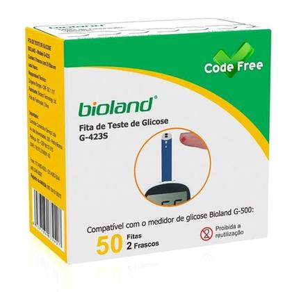 Imagem de Fita de Glicose G-423S (50 Fitas) - Bioland
