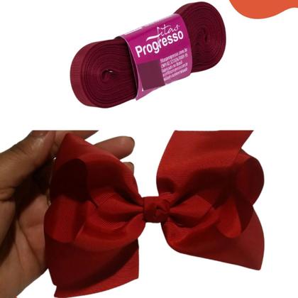 Imagem de Fita De Gorgurao Liso Progresso 07mm Com 10 Metros