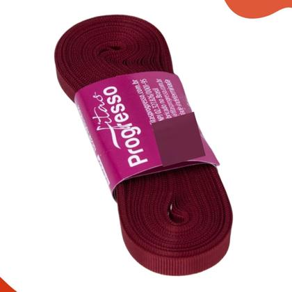 Imagem de Fita De Gorgurao Liso Progresso 07mm Com 10 Metros