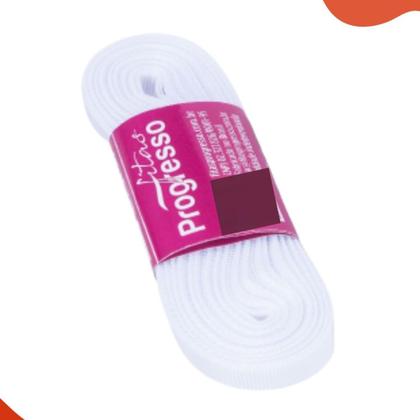 Imagem de Fita De Gorgurao Liso Progresso 07mm Com 10 Metros