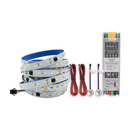 Imagem de Fita De LED 24V 10M Com Sensor De Movimento PIR, Controlador De Escada, Efeito Pixel Chasing WS2811,