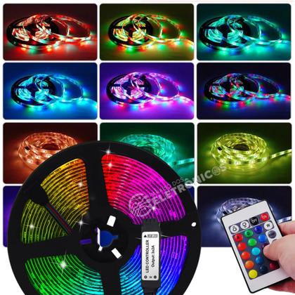 Fita De LED Iluminação Colorida RGBW + Controle Remoto USB Mistura de Cores 3 Metros TB5048 - Luck Imagem de Fita De LED Iluminação Colorida RGBW + Controle Remoto USB Mistura de Cores 3 Metros TB5048