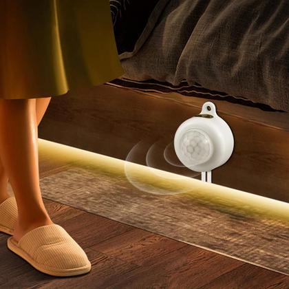 Imagem de Fita De Luz LED COB Inteligente 220V 110V Para DC 12V, Lâmpada Flexível Com Sensor De Movimento Para