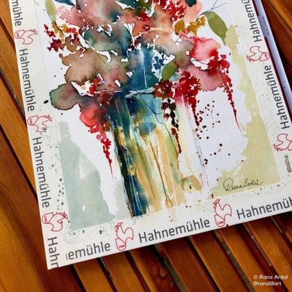 Imagem de Fita de Papel para Mascaramento Hahnemuhle 20mmx20m Cinza