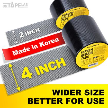 Imagem de Fita de reparo de tela DR.TAPELAB Black Window 5cm x 4,5m