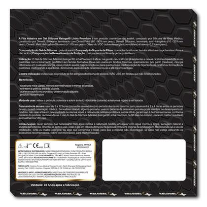Imagem de FITA DE SILICONE 70CMx3CM ESP.1.8MM LINHA PREMIUM KELOGEL