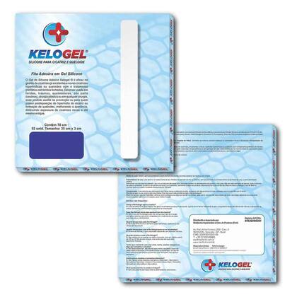 Imagem de Fita de Silicone Para Cicatrizes e Queloide 70x3cm - Kelogel