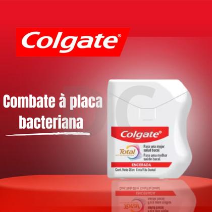 Imagem de Fita Dental Encerada Total 25m  Colgate