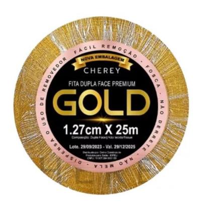 Imagem de Fita Dupla Face 25 Metros Cola Adesiva Premium Protese