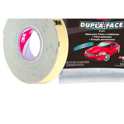 Imagem de Fita Dupla Face 3M Automotiva Transparente Permanente - 12Mm X 3M