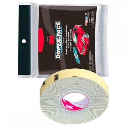 Imagem de Fita Dupla Face 3M Automotiva Transparente Permanente - 12Mm X 3M