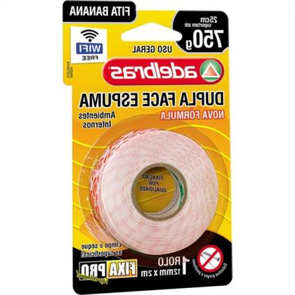 Imagem de Fita Dupla Face Adelbras Espuma 12 X 2M