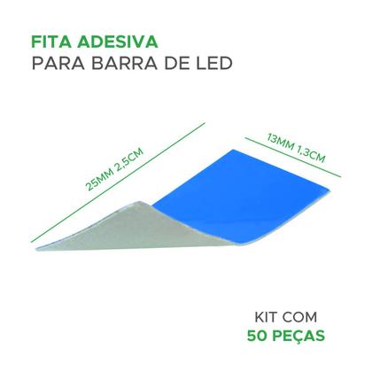 Imagem de Fita Dupla Face Barra De Led - Alta Temperatura 50 unidades