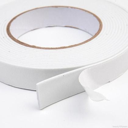 Imagem de Fita Dupla Face Espuma 4 Metros Fixa Forte Melhor Preço - So-Qualidade