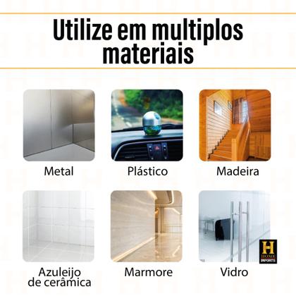 Imagem de Fita Dupla Face Extra Forte Transparente Lavável Reutilizável Auto Colante 3 Metros