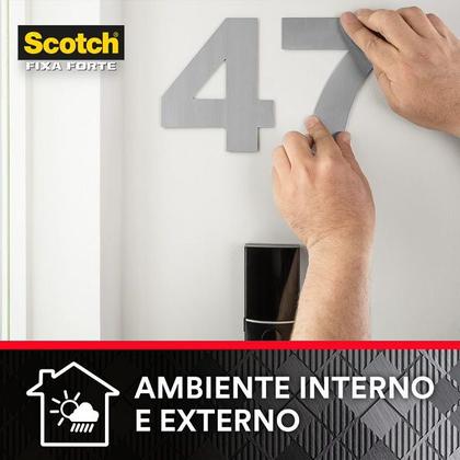 Imagem de Fita Dupla Face Fixa Forte 24MM X 2M SCOTCH 3M 5KG Extrema