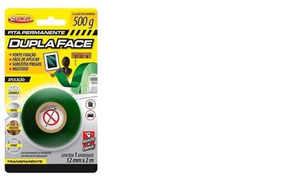 Imagem de Fita Dupla Face Multiuso Luxcar 2 Metros Forte Fixação 12mm