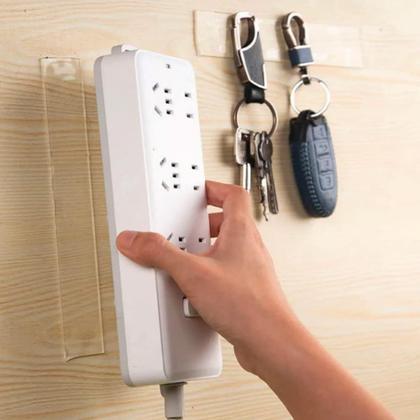 Imagem de Fita Dupla Face Nano Adesiva Mágica Fixa Extra Forte Lavável Transparente 3 Metros