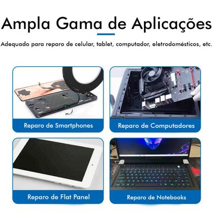 Imagem de Fita Dupla Face Preta Colar Touch LCD Display - 2mm - 5 metros comprimento