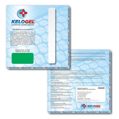 Imagem de FITA EM GEL DE SILICONE PARA CICATRIZ 35CMx3CM KELOGEL
