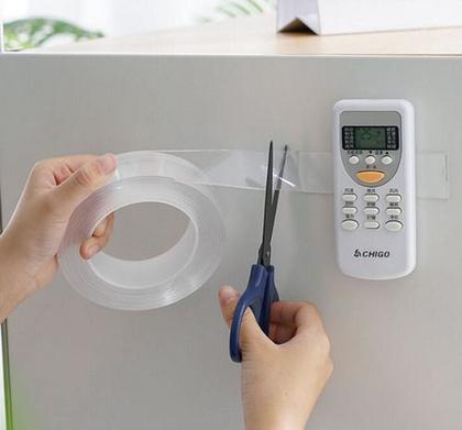 Imagem de fita Forte Dupla Face Aderente Fixa Agarra Objetos Parede 3 Metros