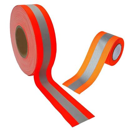 Imagem de FITA FRISO REFLETIVA LARANJA 50MM - 10 mts