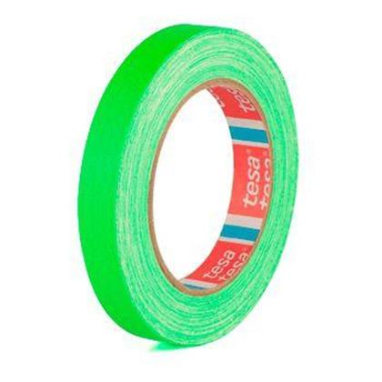 Imagem de Fita Gaffer Tape Verde Flúor 18mm x 25mts - Tesa