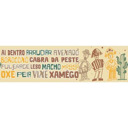 Imagem de Fita Gorgurão Festa Junina Coleção Tradições Nº09 38mm Com 10 Metros - 597 Expressões Nordestinas