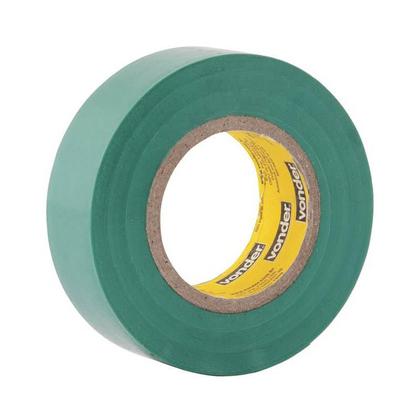 Imagem de Fita isolante 19 mm x 10 m verde VONDER