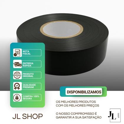 Imagem de Fita Isolante Anti Chama com Proteção UV para Ambientes Internos e Externos 19MM x 10 Metros
