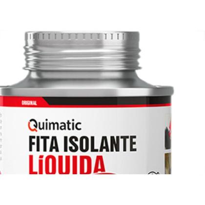 Imagem de Fita Isolante Liquida 200Ml Preto Quimatic