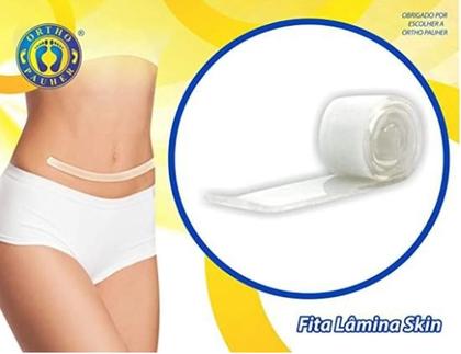 Imagem de Fita Lâmina Curativo Silicone para Cicatriz Queloide