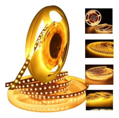 Imagem de Fita Led 3528 Rolo 5m 300 Leds Silicone Ip65 300 Leds Super Brilhosa Cor Vibrante TM5020