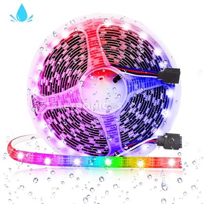 Imagem de Fita Led 5050 Rgb 16 Cores 5m Bluetooth Decoração Controle A Itensidade Da Luz TB5049