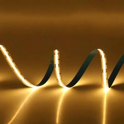 Imagem de Fita LED Cob 252 Leds 3000K IP20 127V 10 Metros  Não Usa Fonte