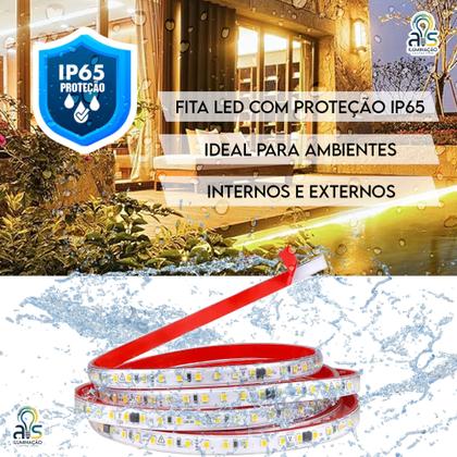 Imagem de Fita Led Direto Na Rede 127v Para Perfil Não Precisa de Fonte IP65 3M