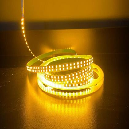 Imagem de Fita Led Dupla 240leds Tensão Rede 110v E 220v 10m Direto na Tomada