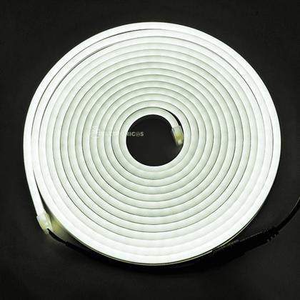 Imagem de Fita Led Luz Neon Prova D'água Embiente Externo Super Brilhante Branco Frio FITANEONBF