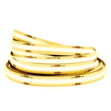 Imagem de Fita Led Philips COB 5 Metros 13w 24v Luz Quente 3000k 1050lm/m